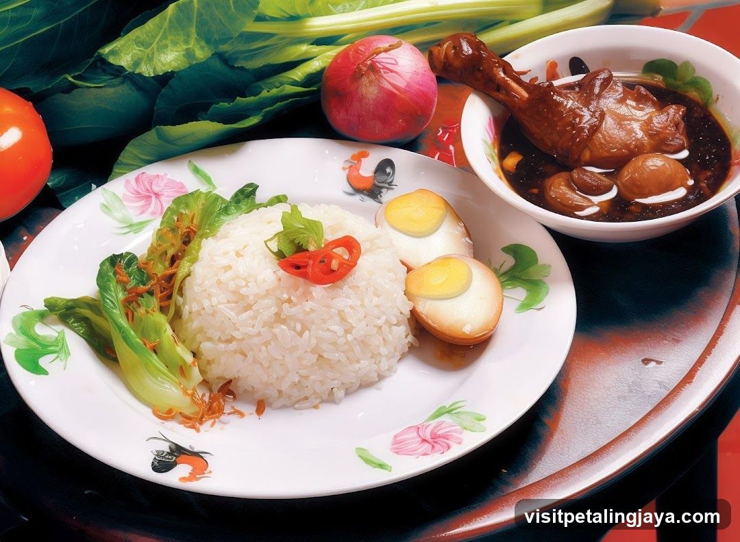Braised Duck with Rice and Vegetables
