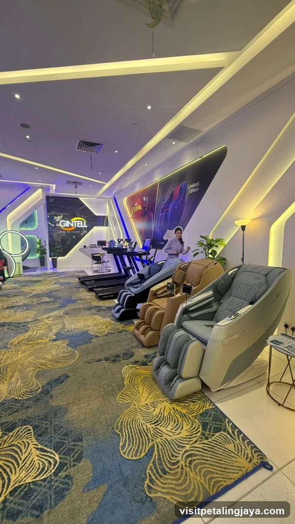 Massage Chair Showroom Interior