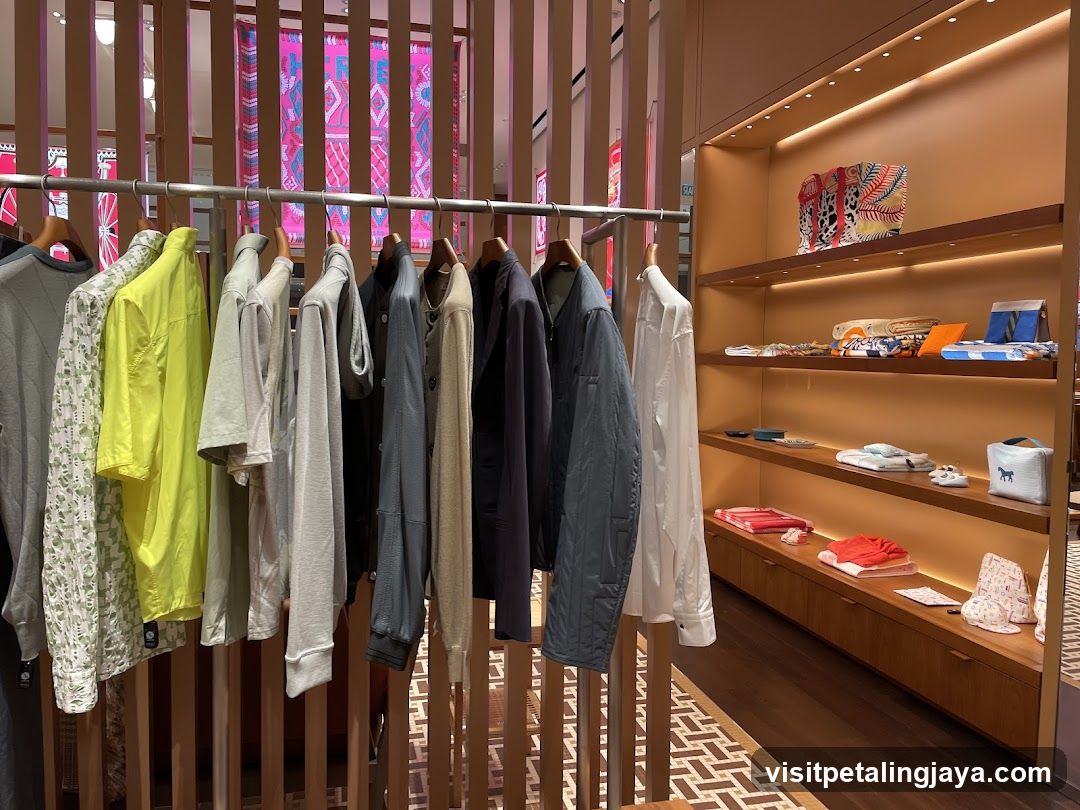 Clothing Store Interior Display