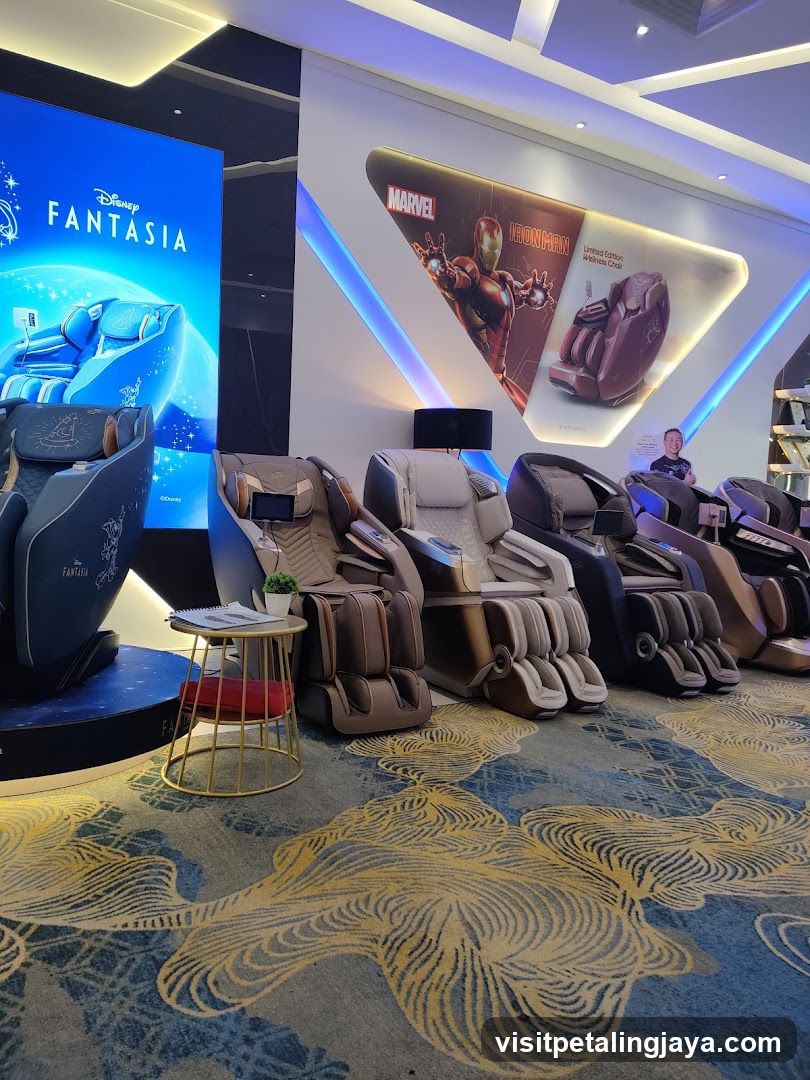 Massage Chair Showroom Interior