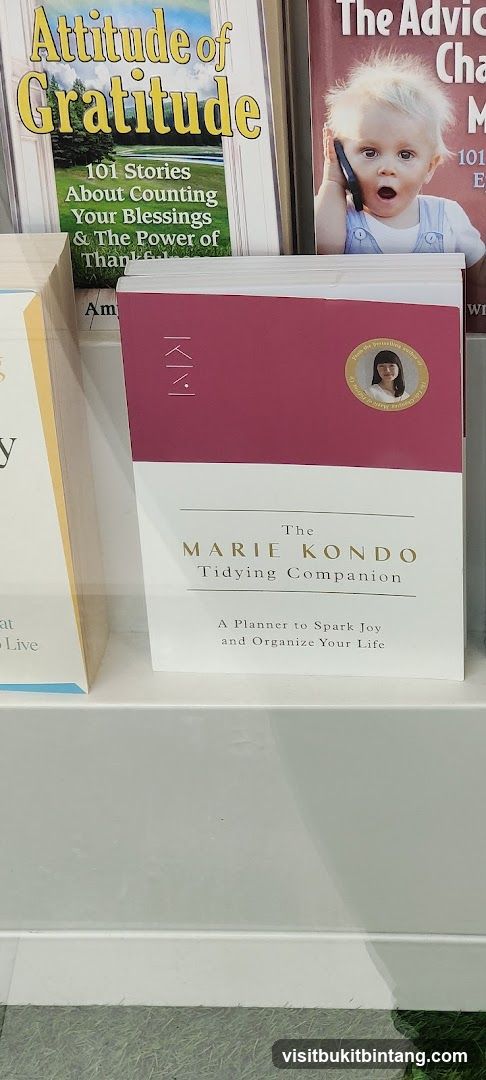 Books on a shelf