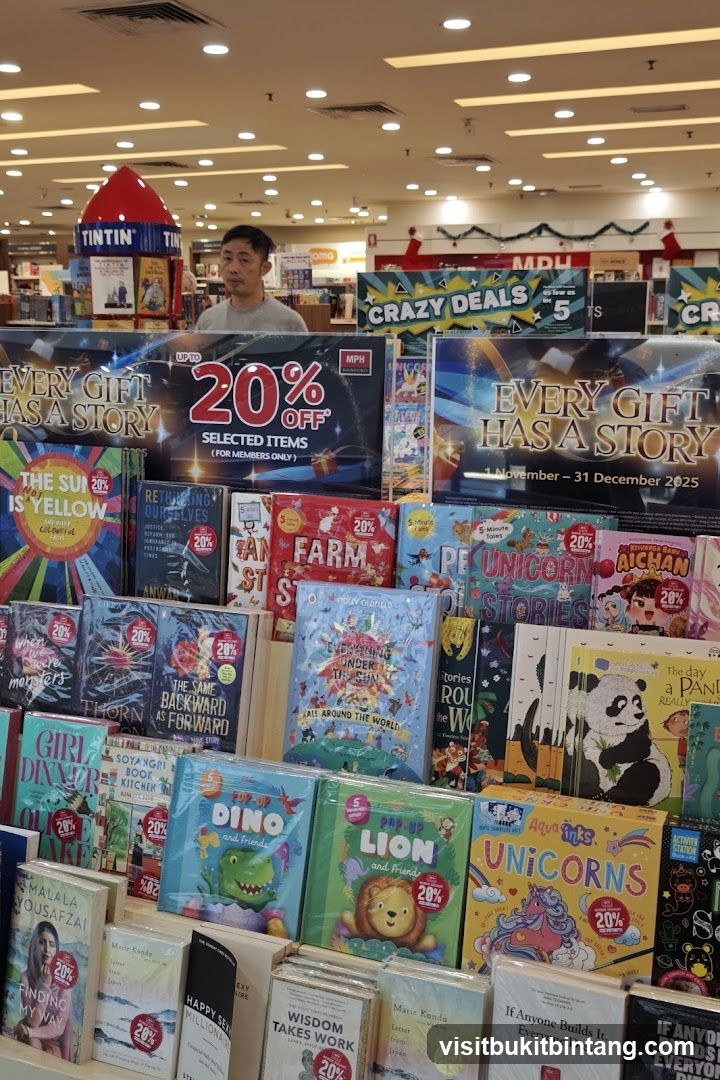 Bookstore Sale Display