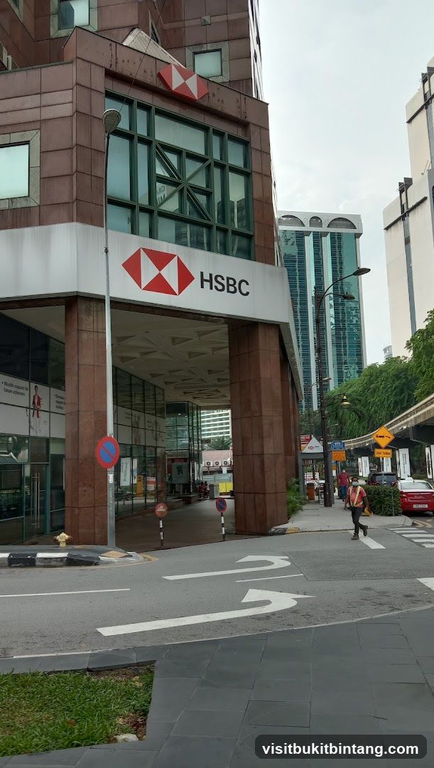 HSBC Bank Entrance