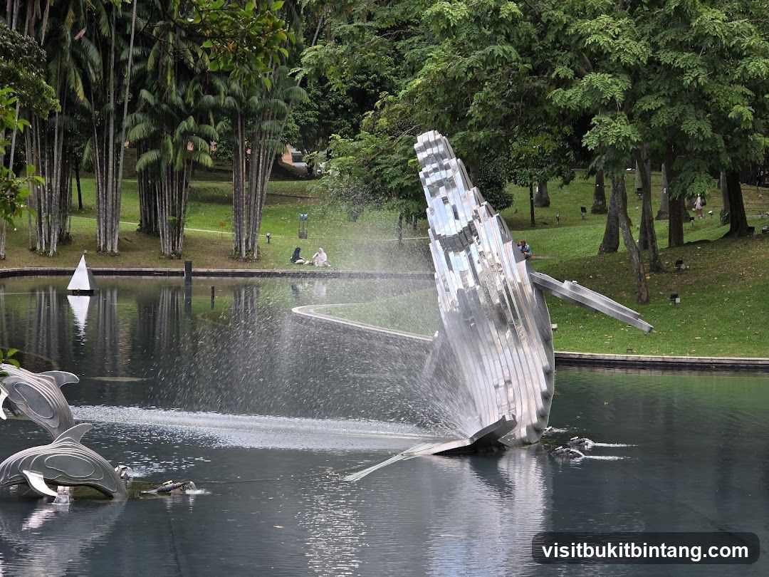 Whale Fountain Sculpture