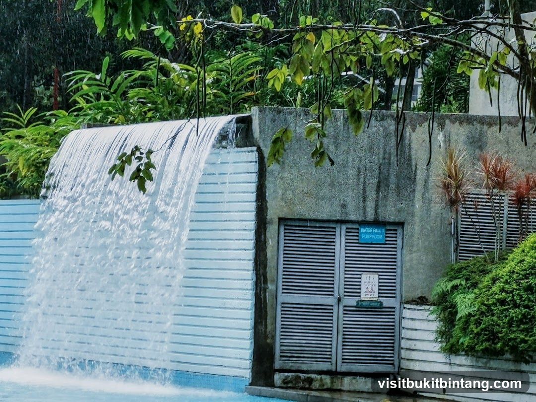 Waterfall and Pump Room Entrance
