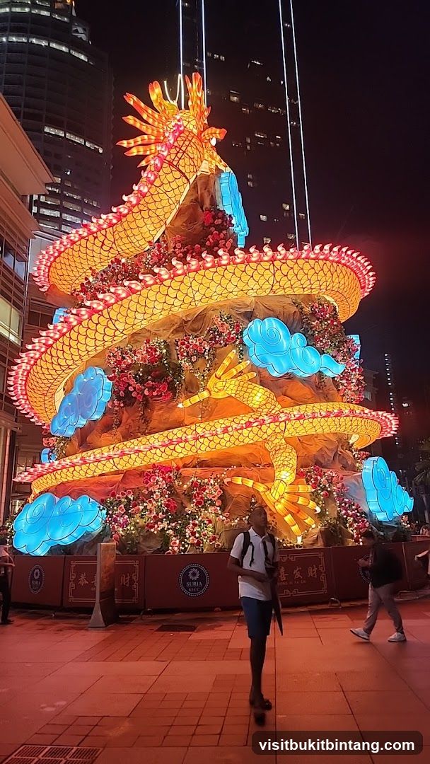 Dragon Lantern Display