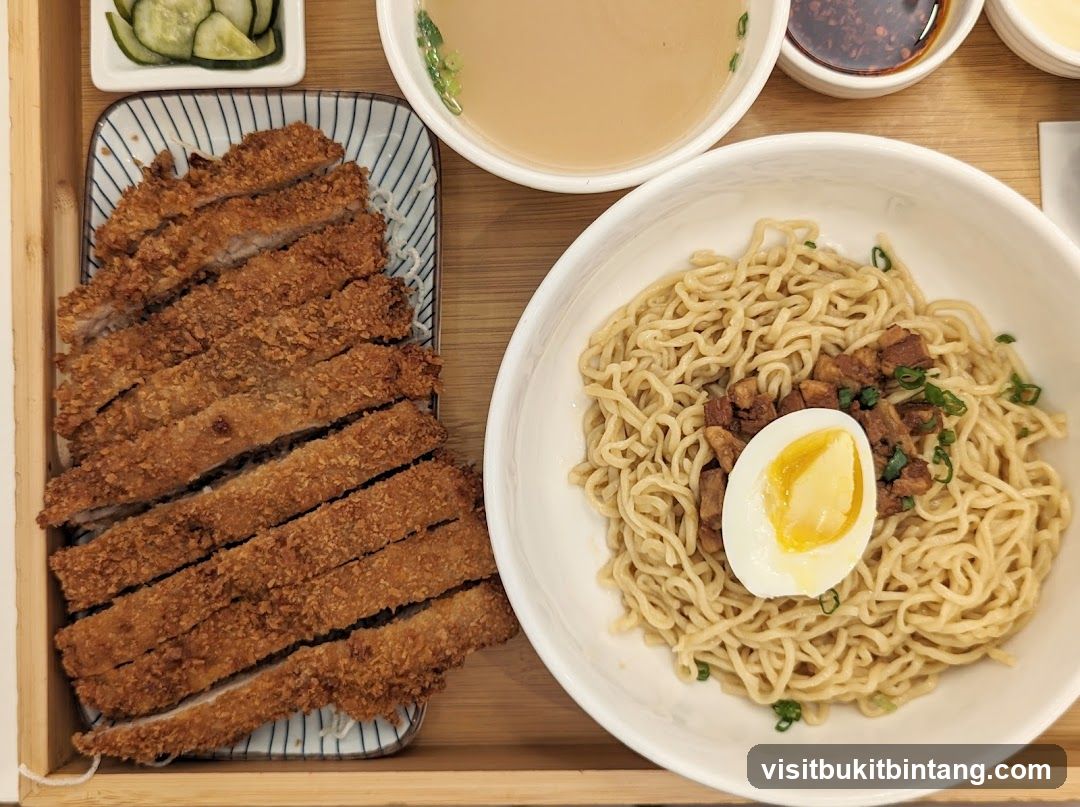 Pork Cutlet and Noodles