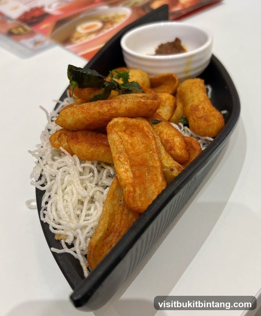 Fried Snacks with Dip