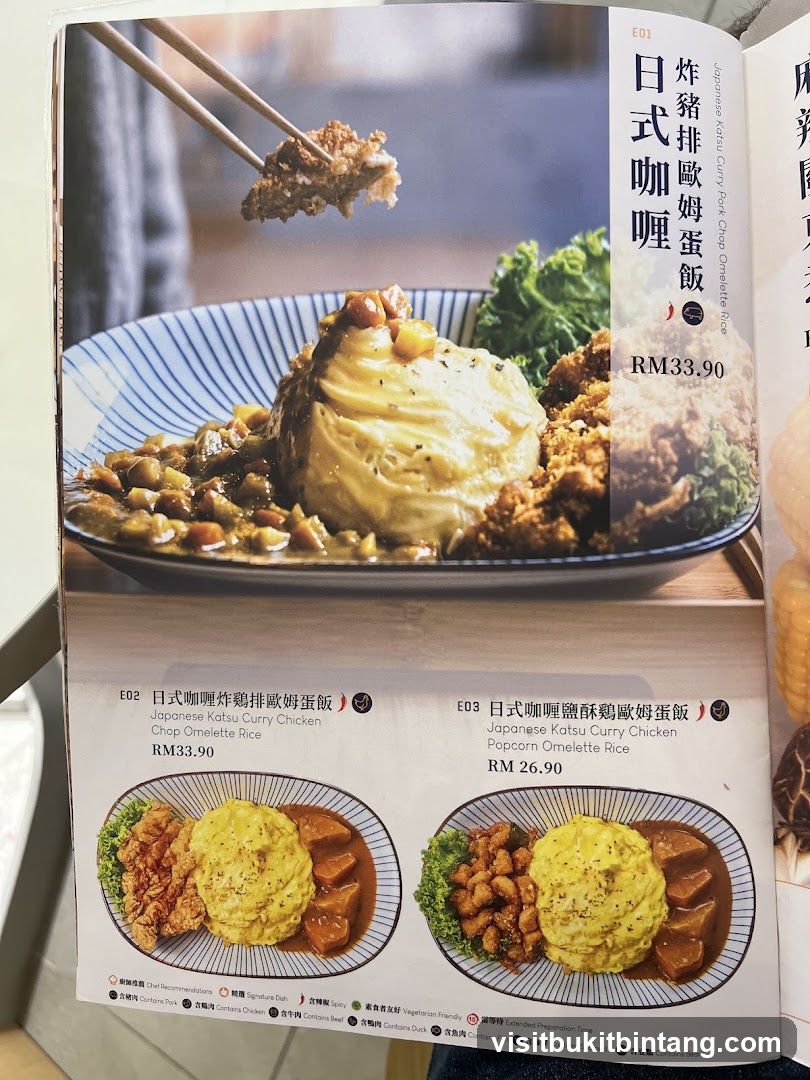 Japanese Katsu Curry Omelette Rice