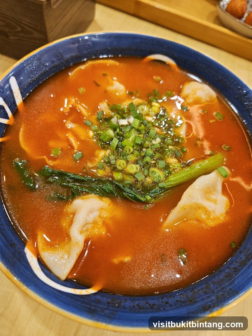 Spicy Wonton Soup