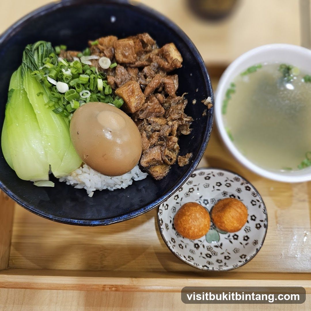 Braised Pork Rice Bowl