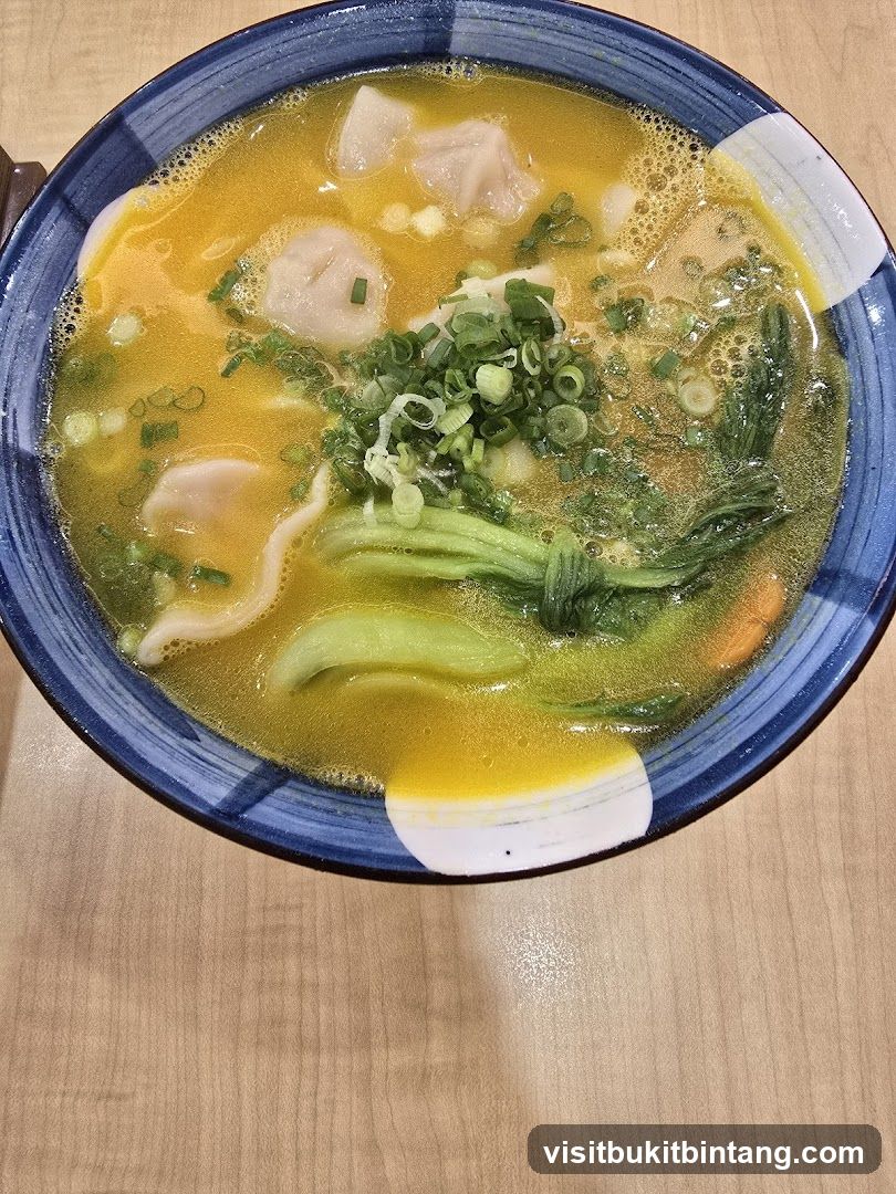 Wonton Noodle Soup