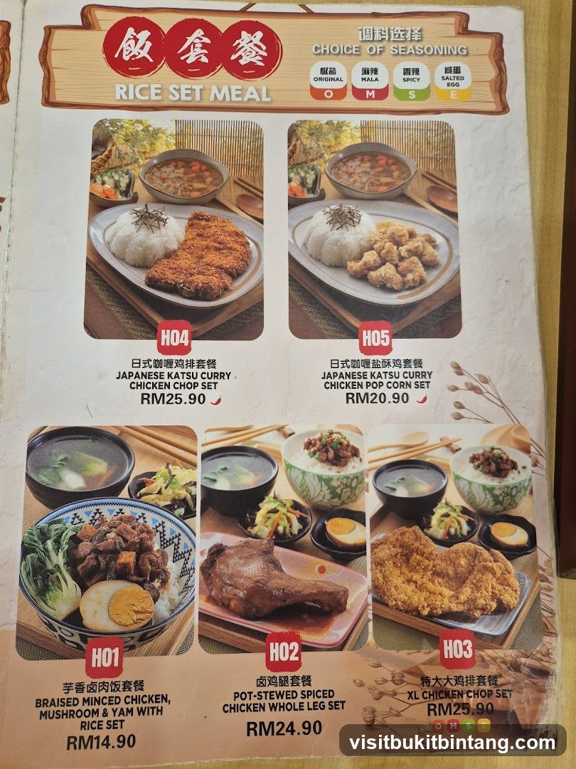 RICE SET MEAL