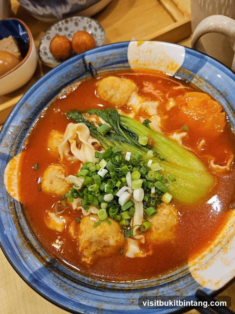 Spicy Noodle Soup