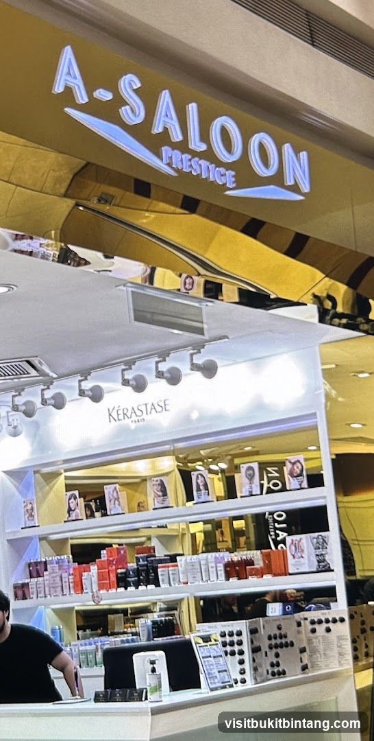 Salon Interior with Products