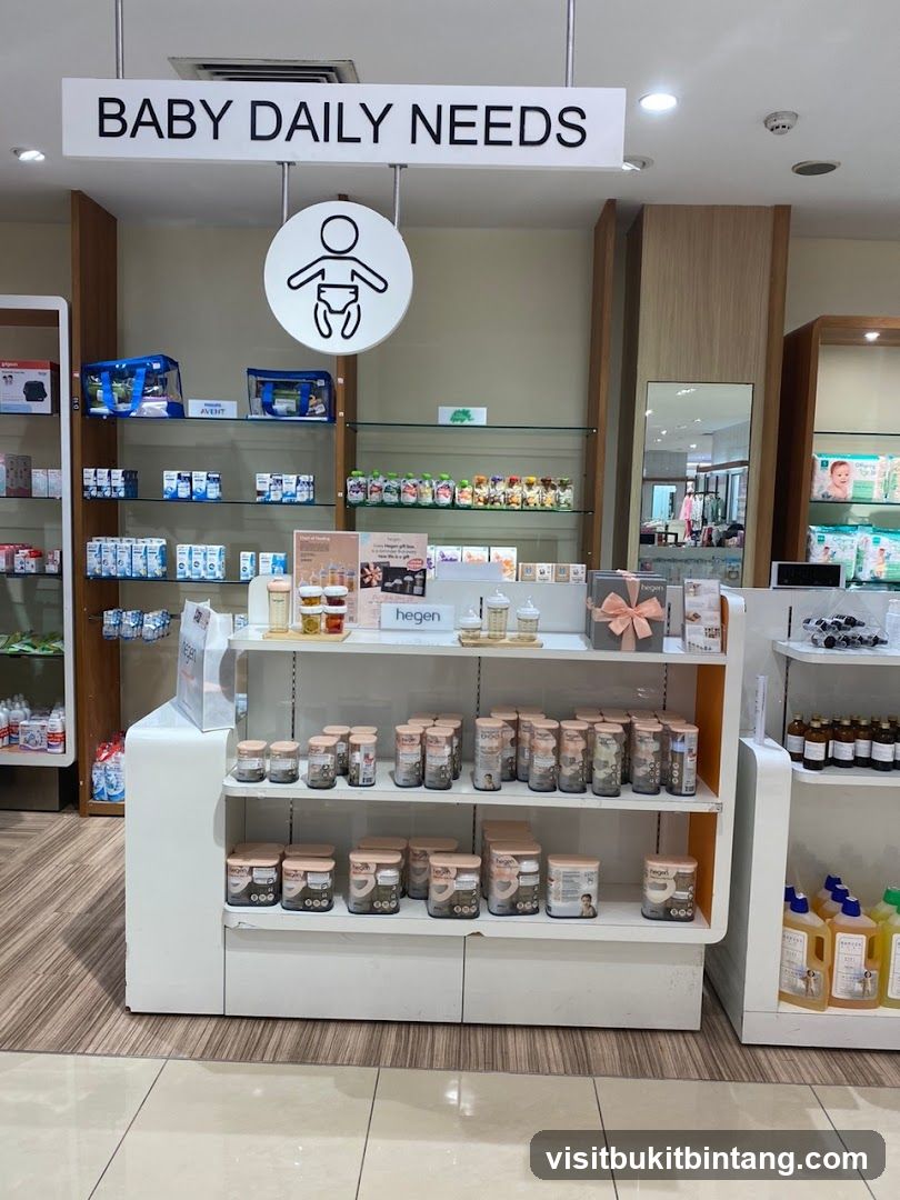 Baby Daily Needs Store Display