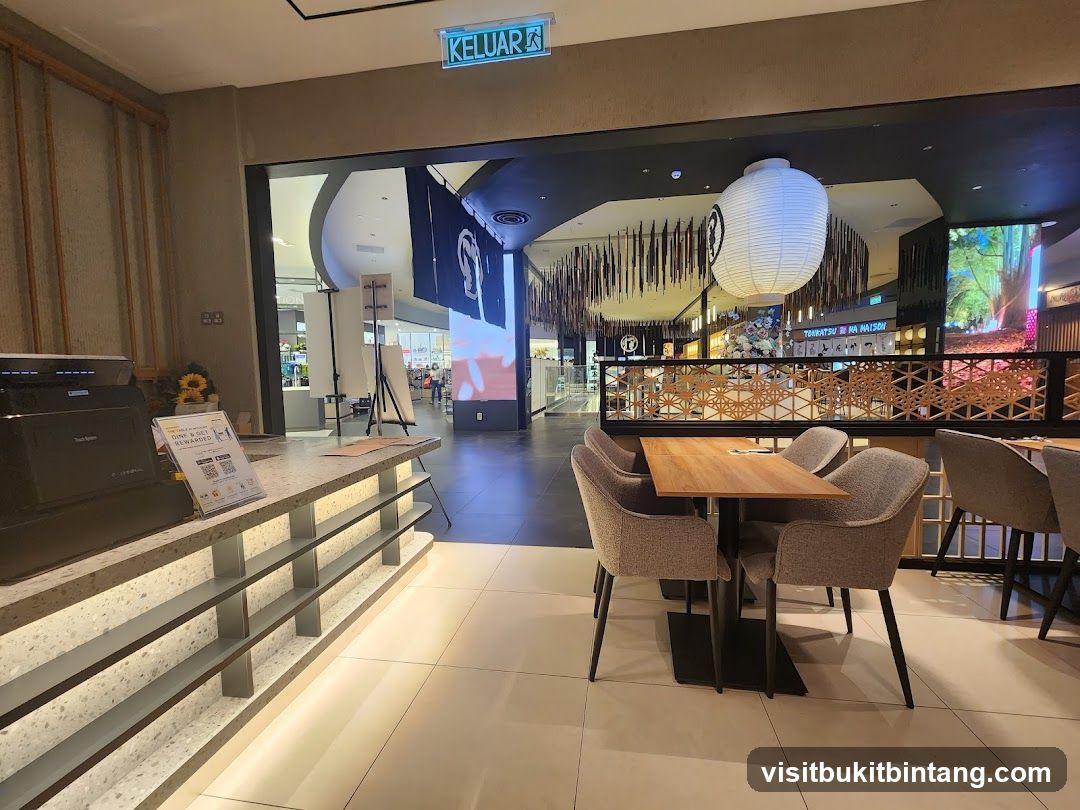 Restaurant Interior with Dining Tables