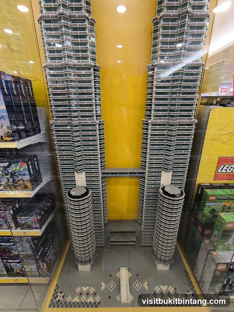 LEGO Petronas Towers Model