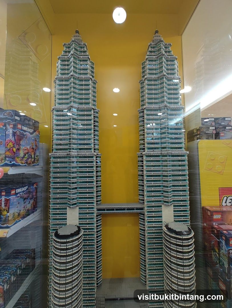 Lego Model of Petronas Towers