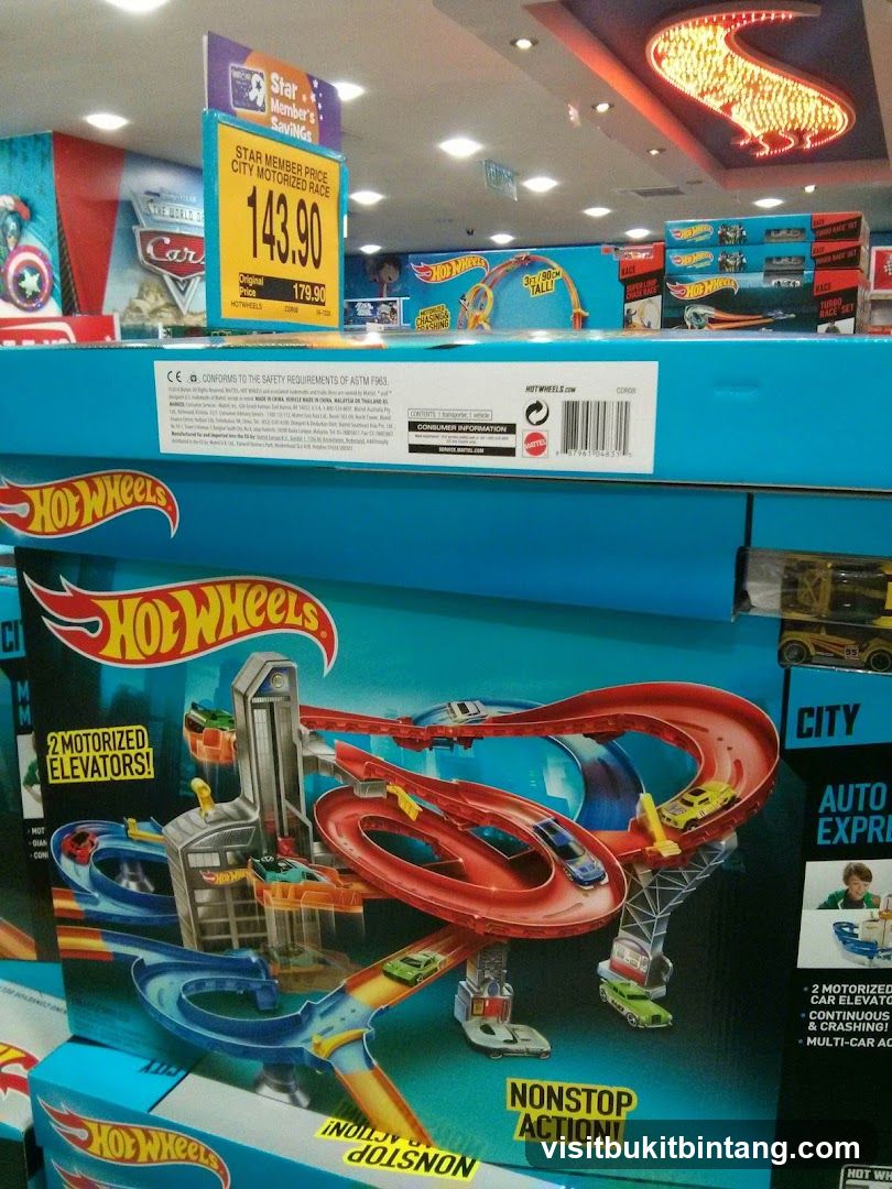 Hot Wheels City Motorized Race Toy