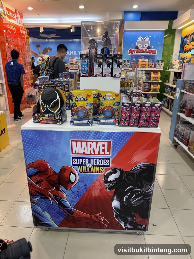 Marvel Super Heroes vs Villains Display