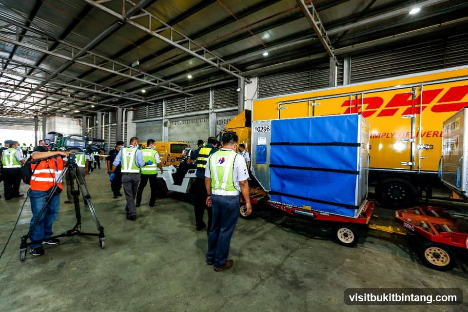 Logistics and Media at a Warehouse