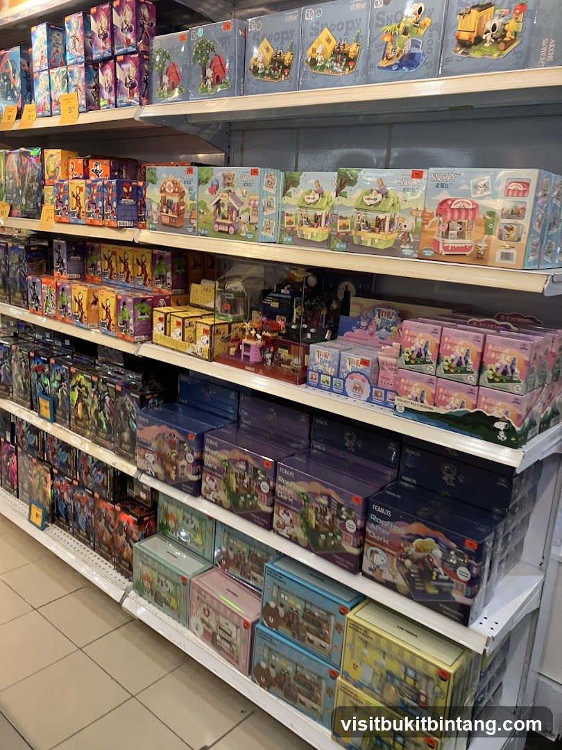 Toy Store Shelves