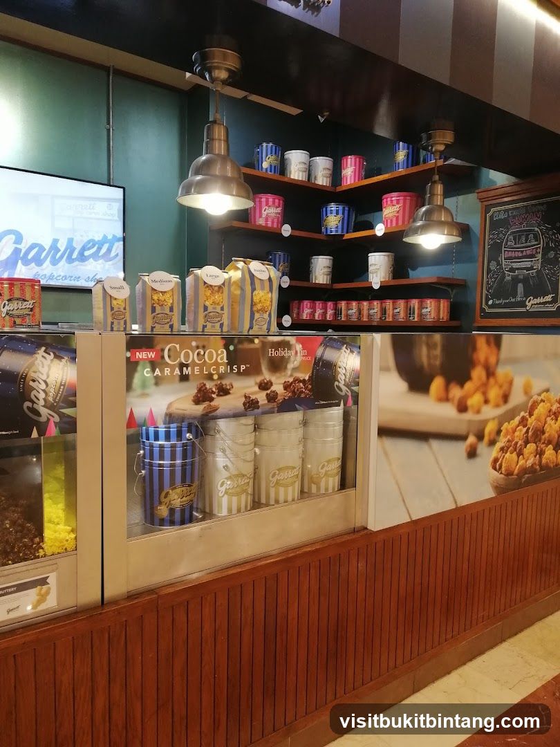 Garrett Popcorn Shop Display