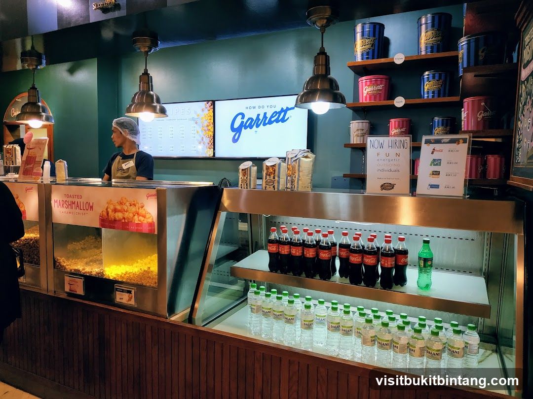 Garrett Popcorn Shop Counter