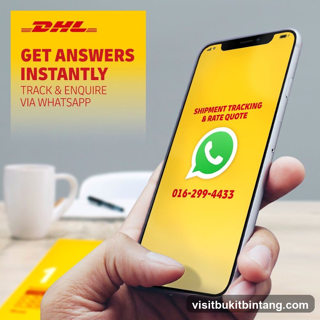 DHL WhatsApp Inquiry