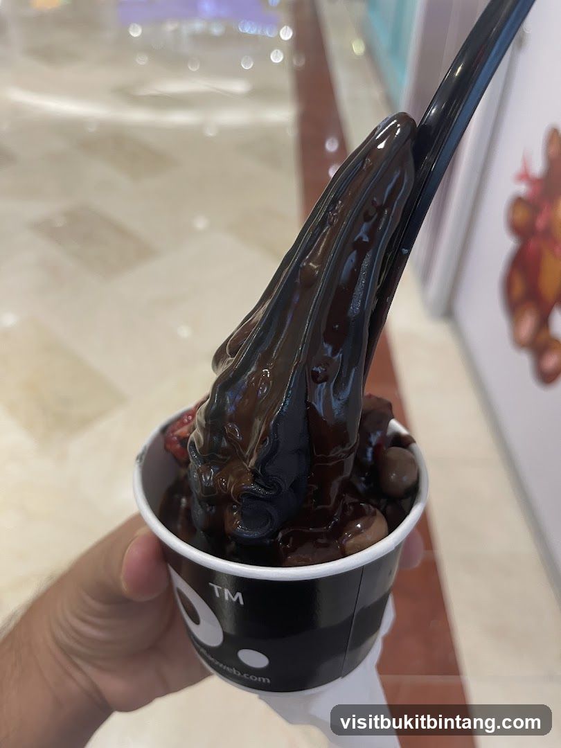 Chocolate Soft Serve Ice Cream