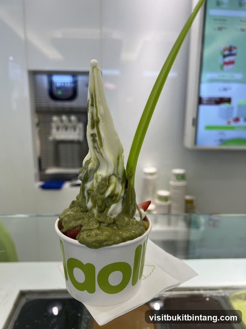 Matcha Swirl Soft Serve