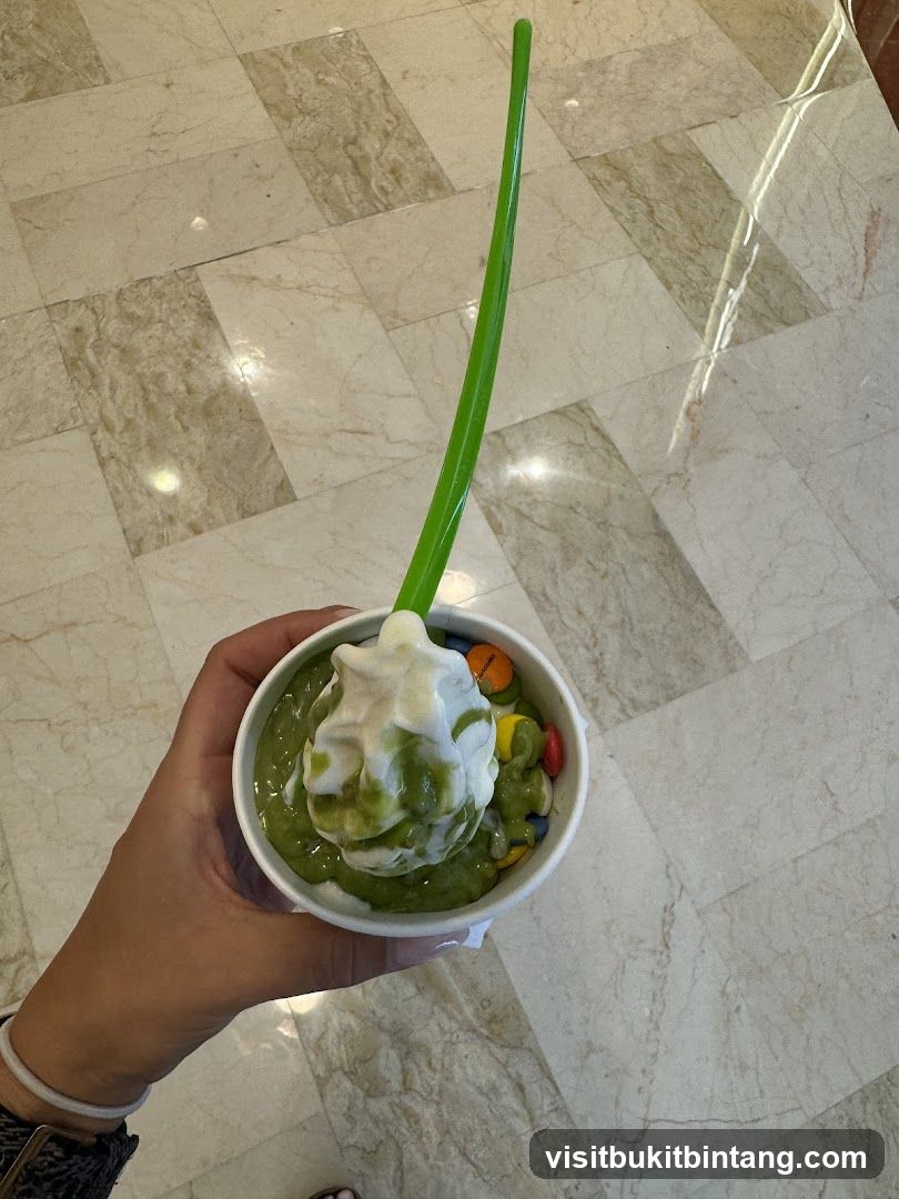 Frozen Yogurt with Toppings