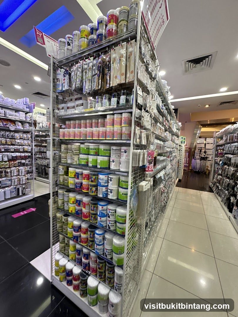 Store Aisles with Merchandise