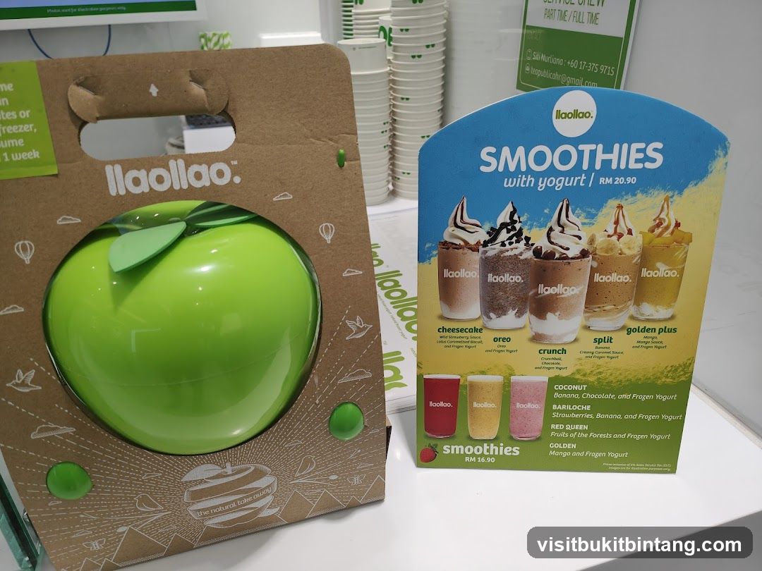 Ilaollao promotional display