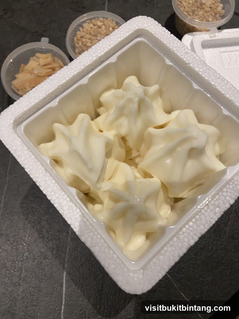 Dessert with Toppings