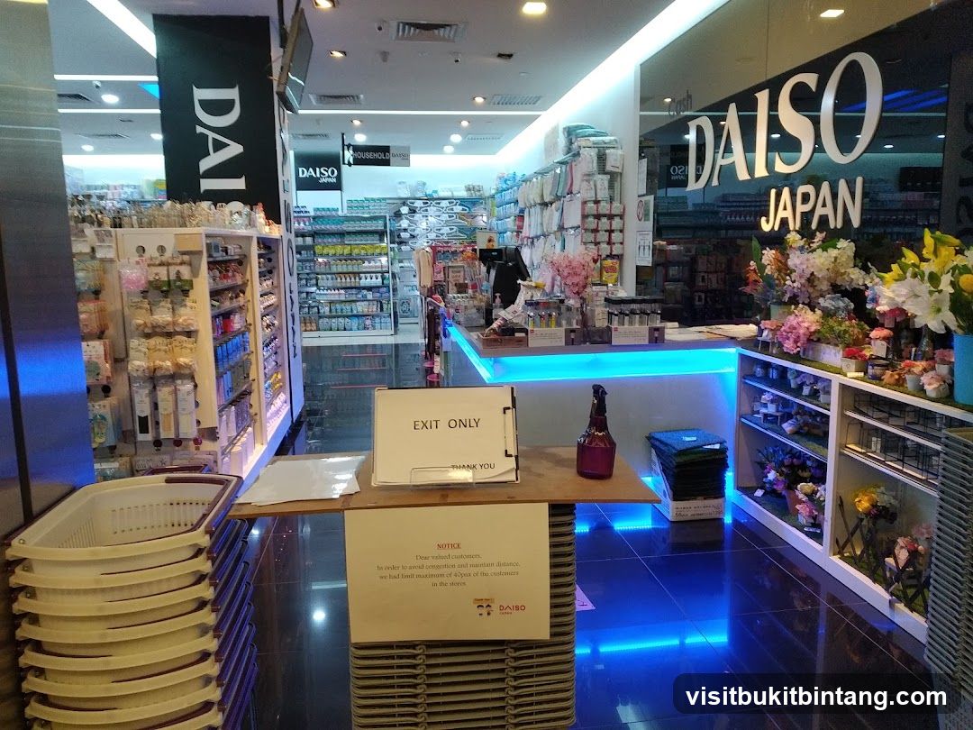 Daiso Japan Store Interior