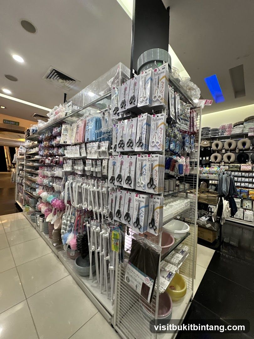 Daiso Store Interior
