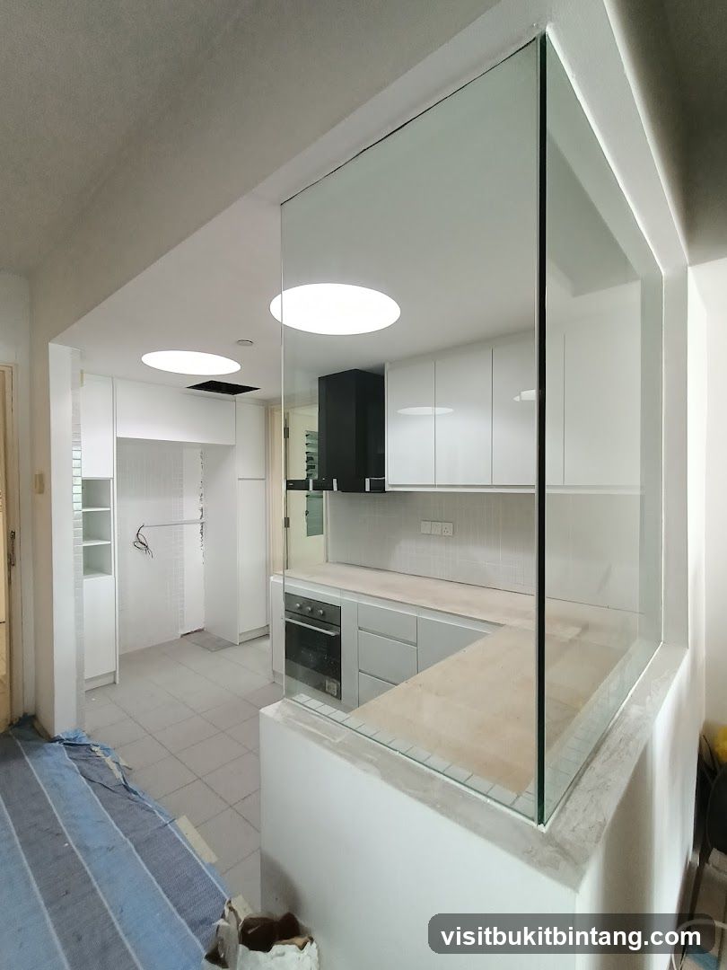 Modern Kitchen Under Construction