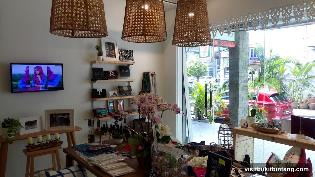 Interior of a boutique shop