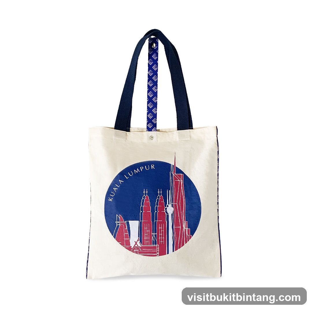 Tote Bag with Kuala Lumpur Skyline