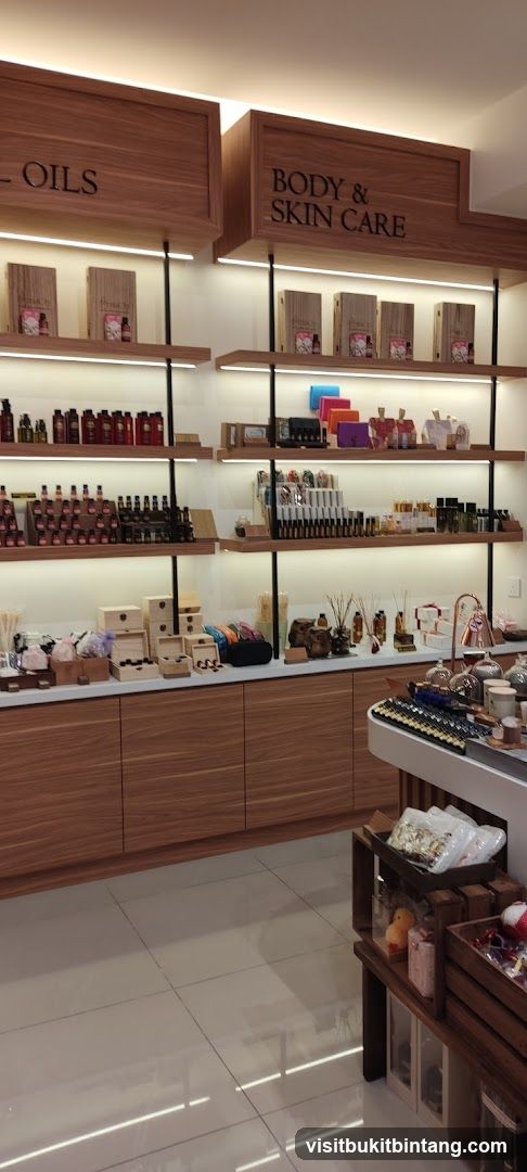 Store Interior with Body Care Products