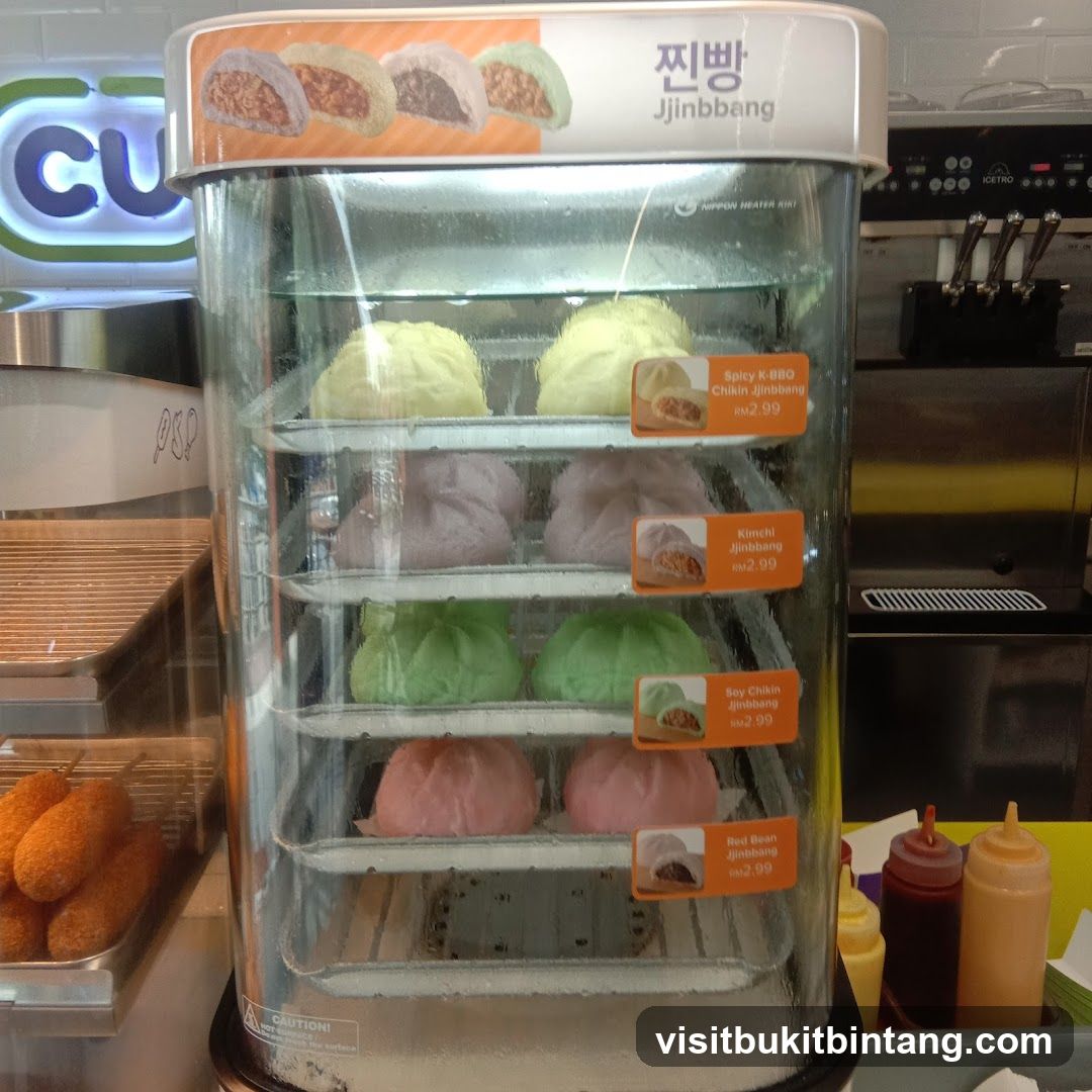 Jjinbbang Steamer Display