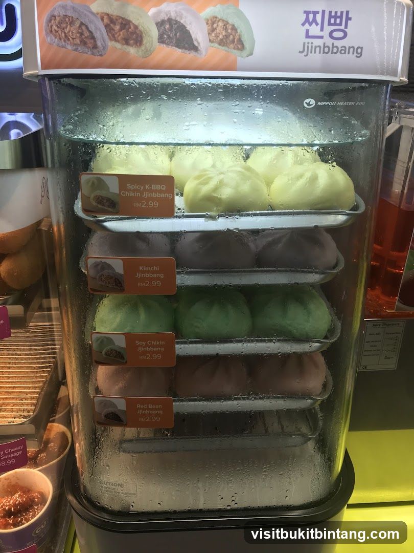 Steamed Buns Display