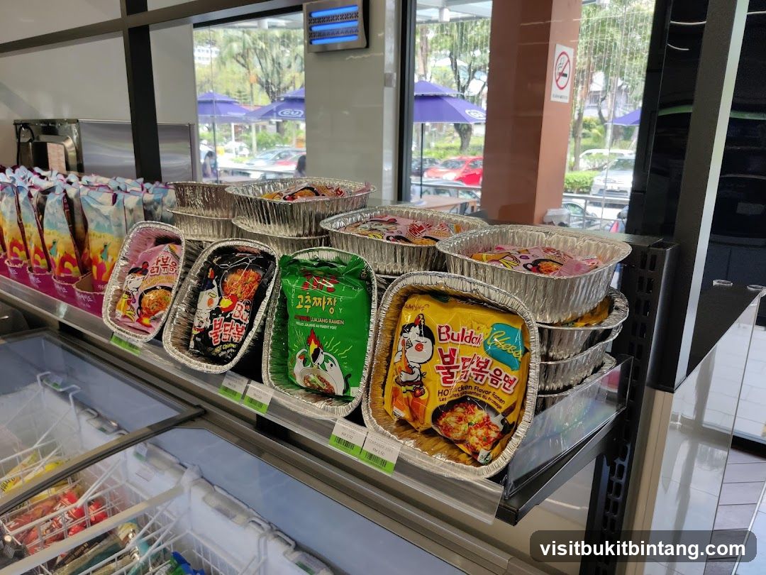 Instant Ramen Display