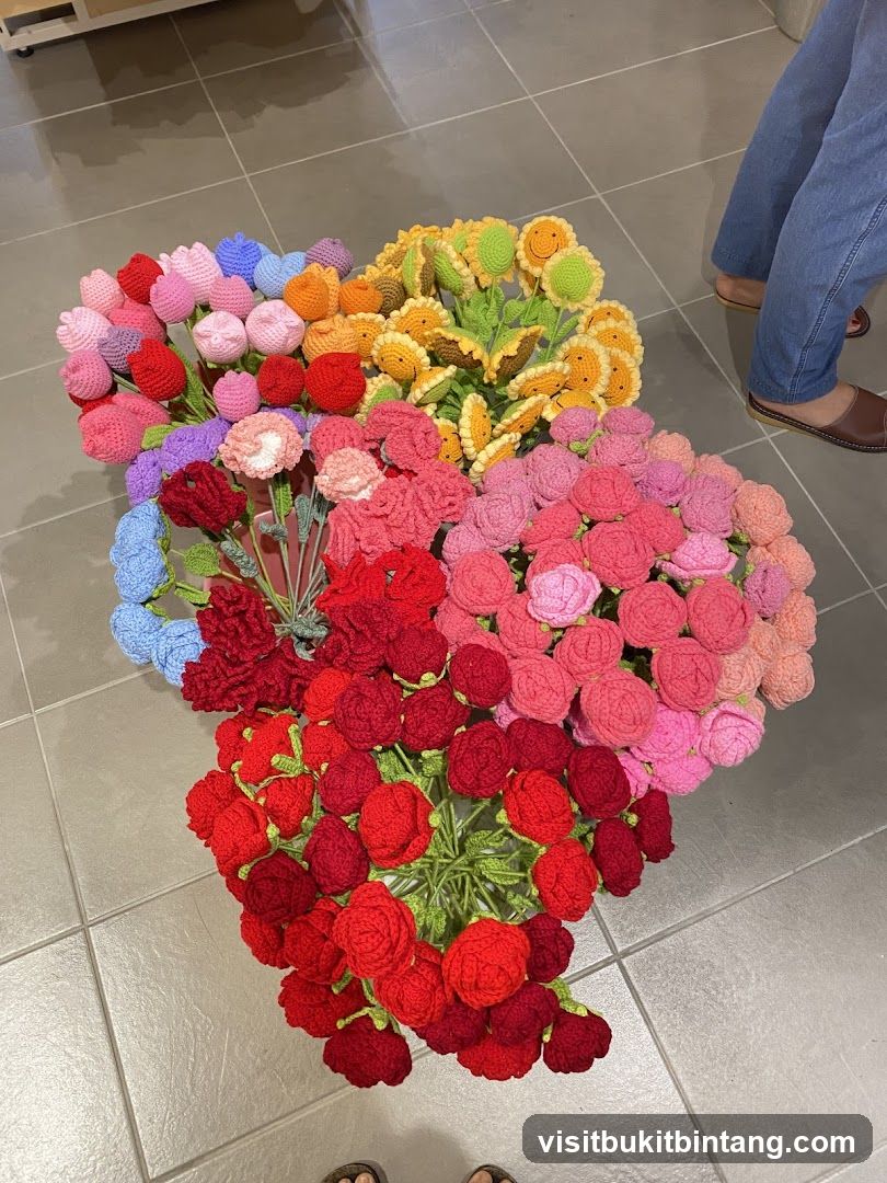 Crocheted Flowers
