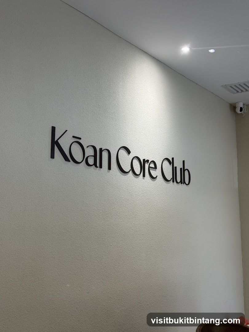 Koan Core Club Sign