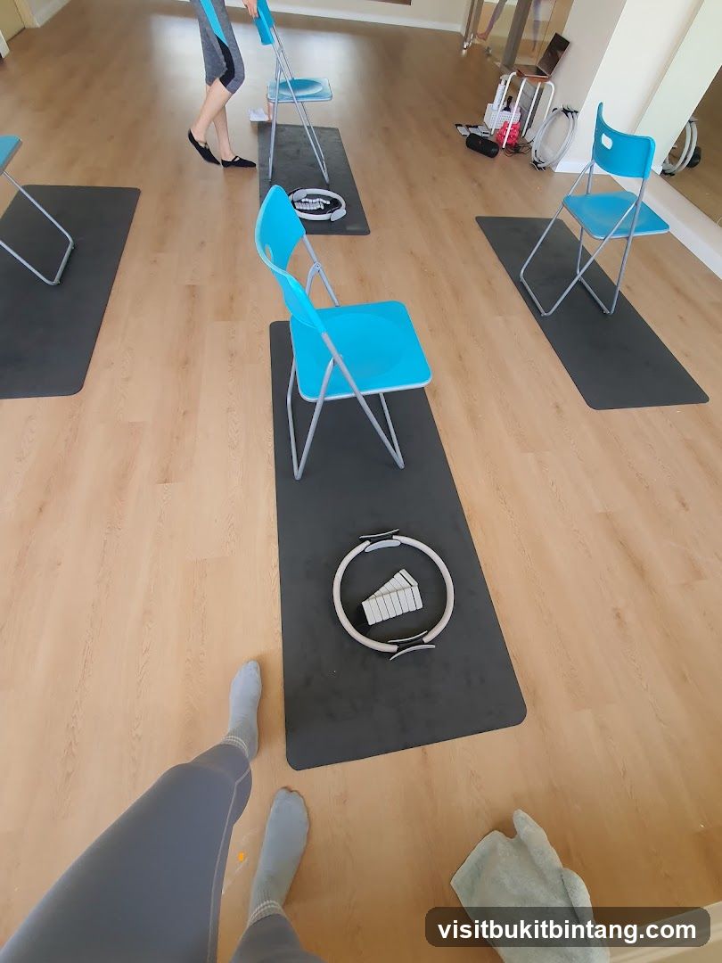 Pilates Class Setup