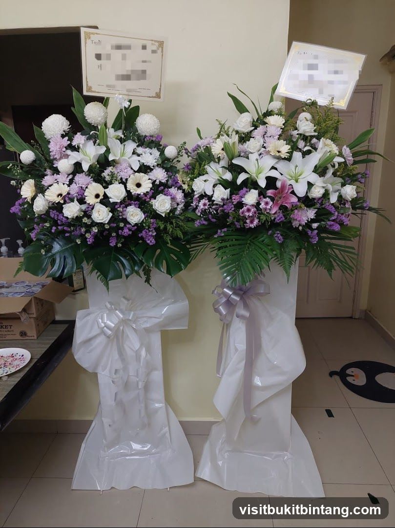 Floral Arrangements with Congratulatory Cards