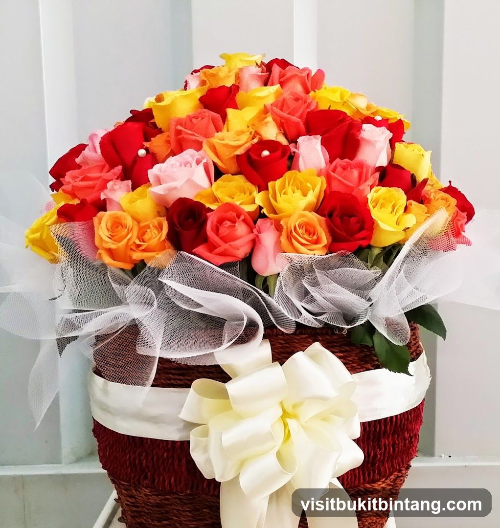 Mixed Rose Arrangement